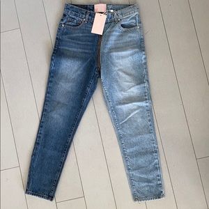 REVICE DENIM TWO TONE JEANS